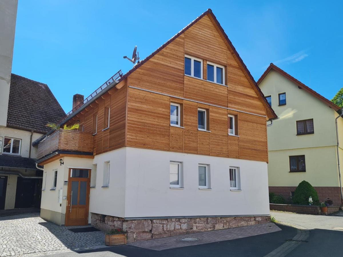 Ferienwohnung Zur Rhon Tischlerei Wiesenthal Extérieur photo